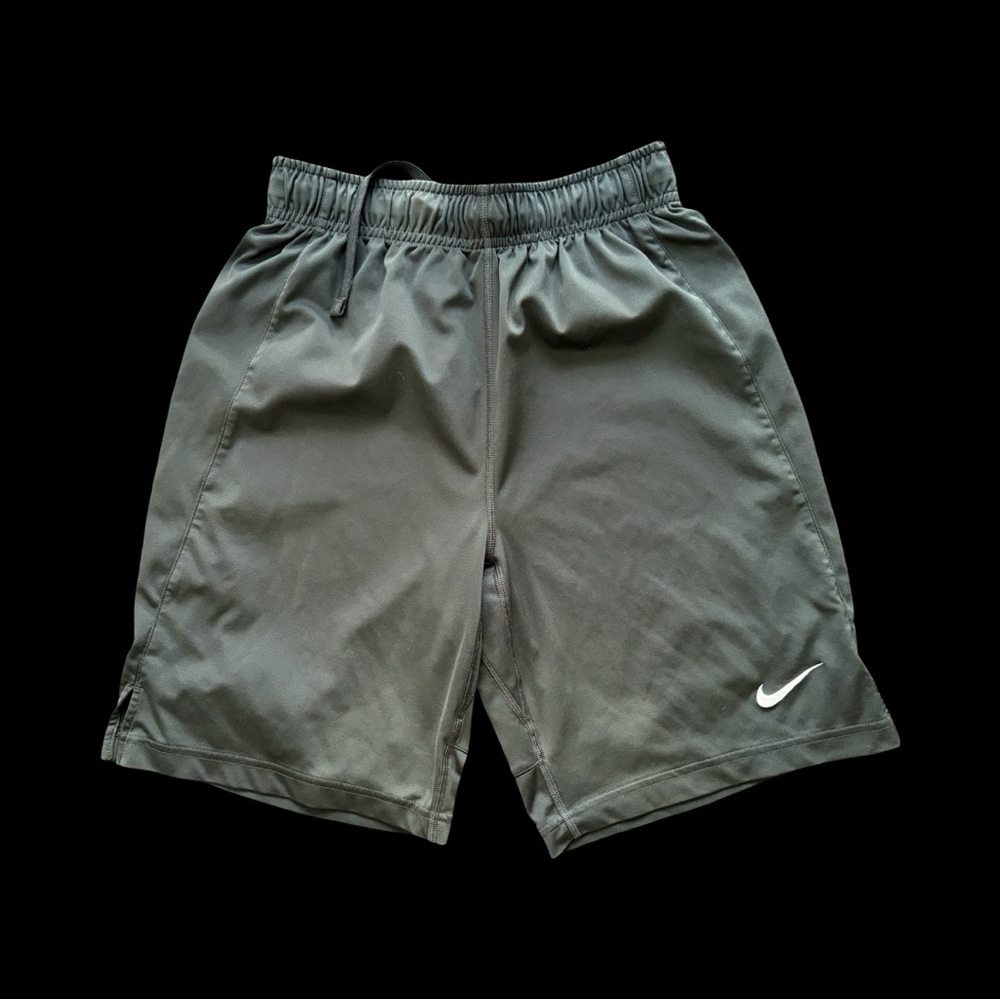 Nike kids Charcoal Athletic Shorts